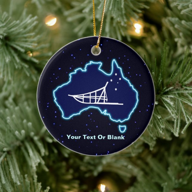 Ornamento De Cerâmica Abaixando o som (Árvore)