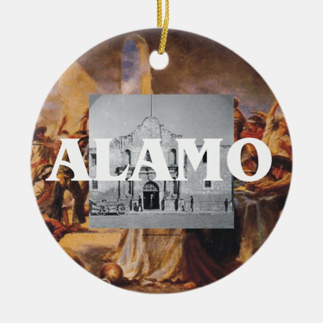Ornamento De Cerâmica ABH Alamo (Frente)