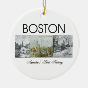 Ornamento De Cerâmica ABH Boston