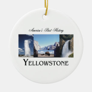 Ornamento De Cerâmica ABH Yellowstone