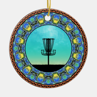 Ornamento De Cerâmica Abstrato de Golf de Disco 5