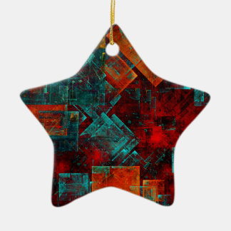 Ornamento De Cerâmica Abstrato Moderno Padrão Artístico Legal Colorido