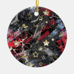 Ornamento De Cerâmica abstrato na moda