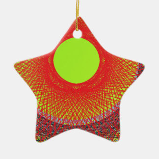 Ornamento De Cerâmica abstrato verde