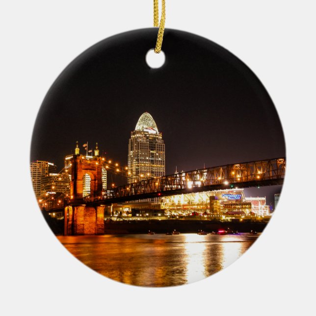 Ornamento De Cerâmica Acima do rio (Frente)