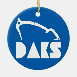 Ornamento De Cerâmica Adirondacks Subindo Gelo