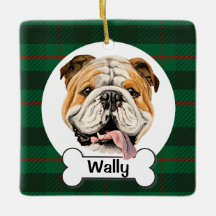 Adorno de Bulldog Inglês