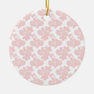 Ornamento De Cerâmica Adorno de Cerâmica Círculo Floral – Charme de Fe