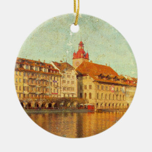 Ornamento De Cerâmica Adorno De Cerámica Polaroides de Lucerna