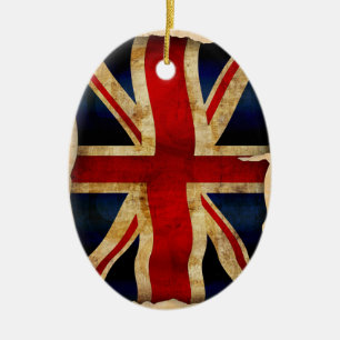 Ornamento De Cerâmica Adorno de Cerâmica Union Jack
