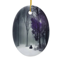 Adorno de Inverno Gótico