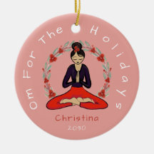 Adorno Yogi 'Om Para As Festas'