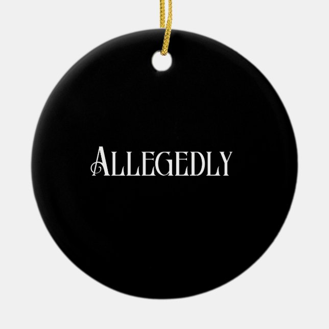 Ornamento De Cerâmica Advogado (Frente)