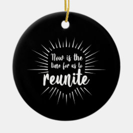 Ornamento De Cerâmica Agora é o Pedido de Tempo