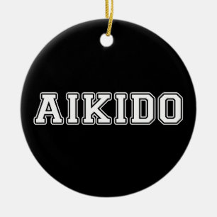Ornamento De Cerâmica Aikido