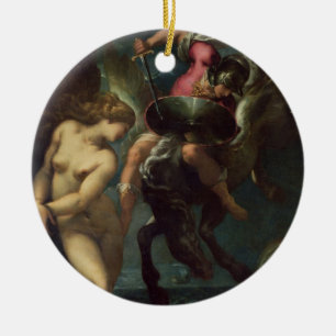 Ornamento De Cerâmica Ainda vida dos peixes, c.1670-80 (óleo em canvas)