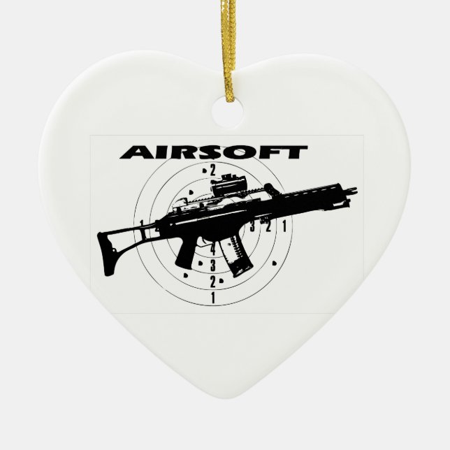 ORNAMENTO DE CERÂMICA AIRSOFT (Frente)