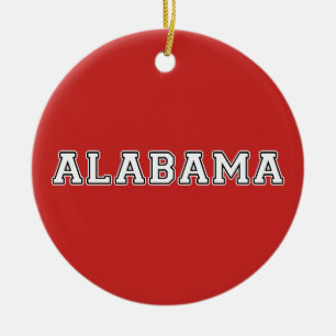 Ornamento De Cerâmica Alabama