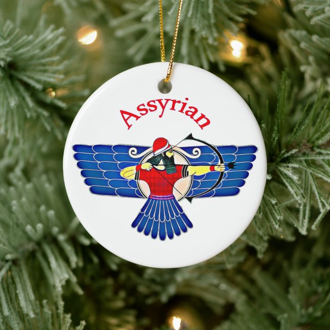 Ornamento De Cerâmica Alaha Ashur (Árvore)