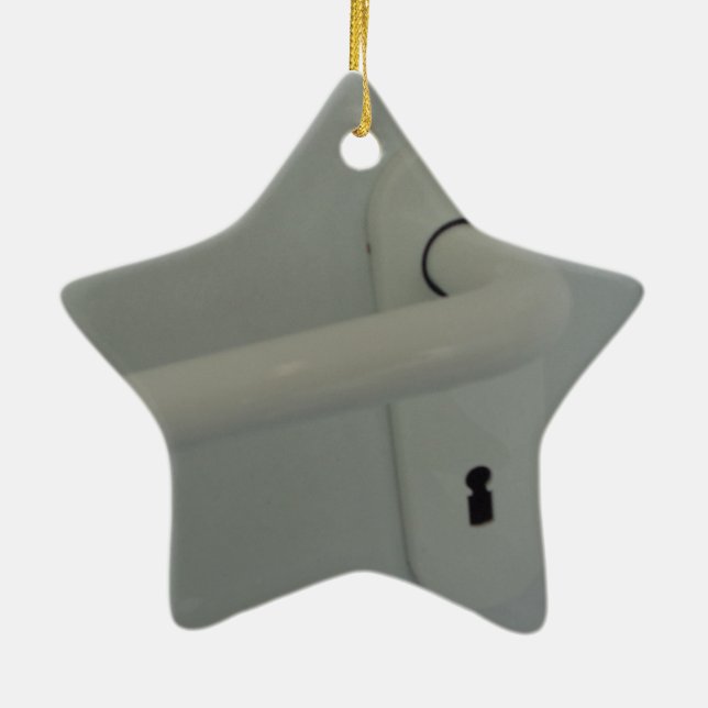 Ornamento De Cerâmica alça da porta (Verso)