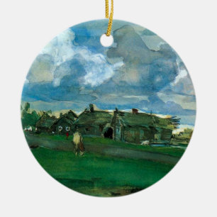 Ornamento De Cerâmica Aldeia Russa Valentin Serov