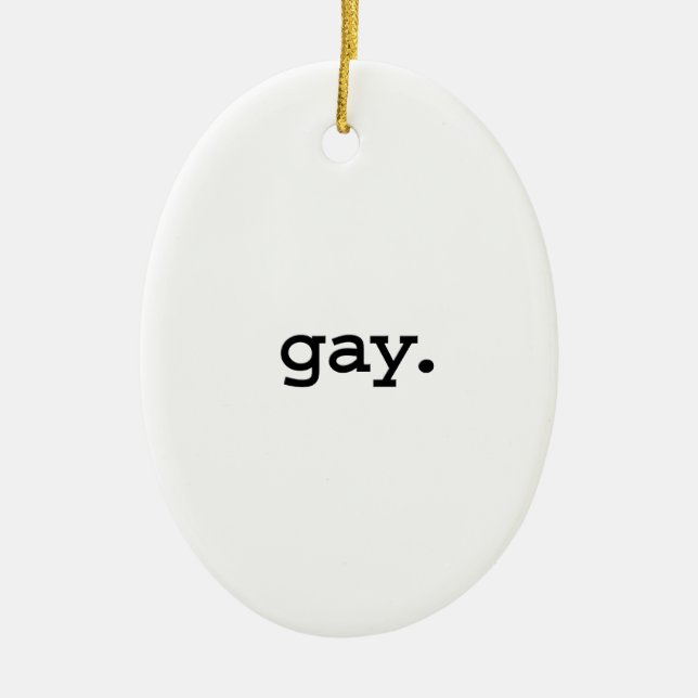 Ornamento De Cerâmica alegre (Frente)