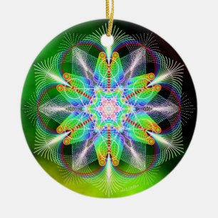 Ornamento De Cerâmica Alegria/feliz