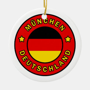 Ornamento De Cerâmica Alemanha München