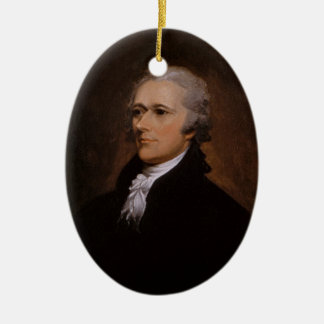 Ornamento De Cerâmica Alexander Hamilton