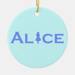 Ornamento De Cerâmica Alice