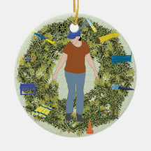 Alimentador 1 da agilidade da grinalda do Xmas