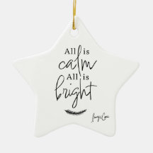 All Is Calm All is Bright Modern