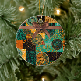 Ornamento De Cerâmica Alma Sofisticada