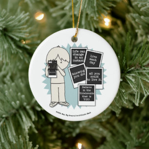 Ornamento De Cerâmica Alteração em um Instante