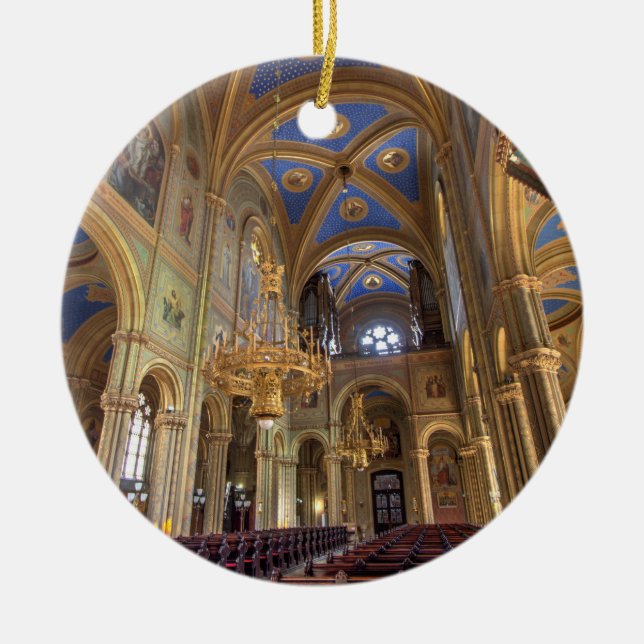 Ornamento De Cerâmica Altlerchenfelder Kirche Wien Österreich (Frente)