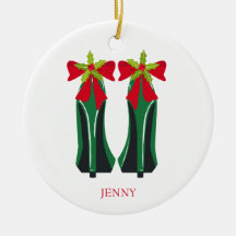 Altos saltos Verdes com Arcos de Natal