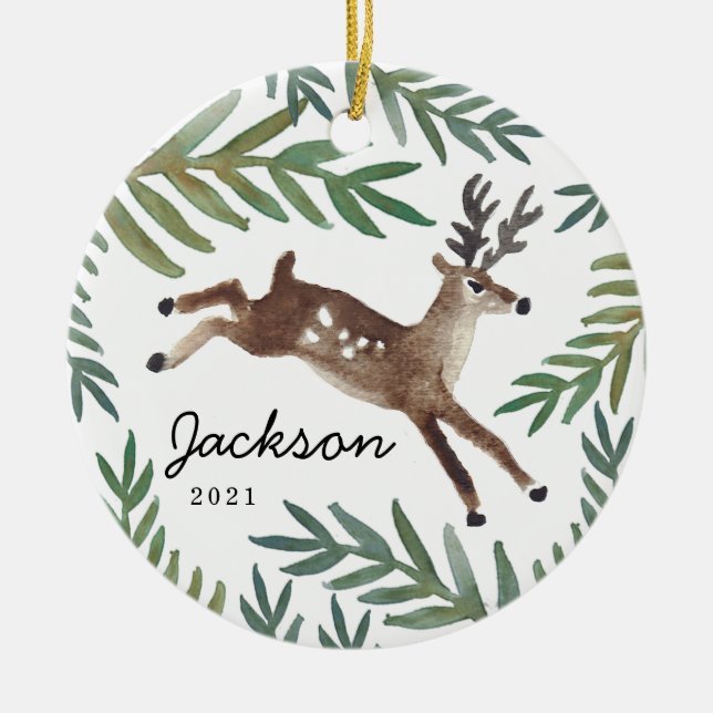 Ornamento De Cerâmica Amado Caro Caríssimo Senhor de Foto (Frente)