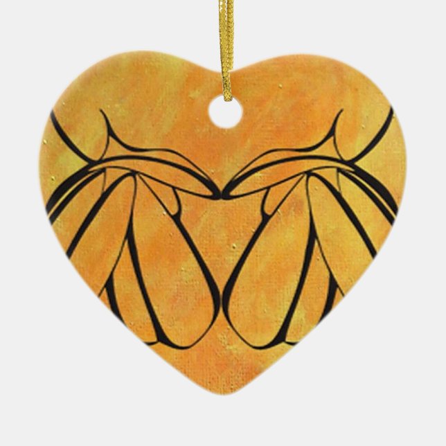 Ornamento De Cerâmica Amantes Lésbicas Fazendo Uma Parada No Relacioname (Frente)