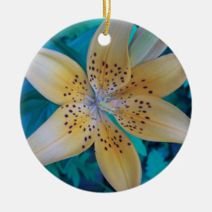 Ornamento De Cerâmica American Tiger Lily