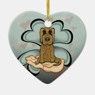 Ornamento De Cerâmica Amor
