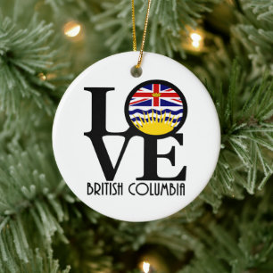 Ornamento De Cerâmica AMOR British Columbia