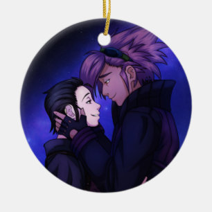 Ornamento De Cerâmica Amor no Espaço