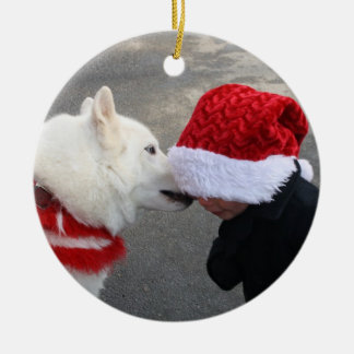 Ornamento De Cerâmica Amor Siberian