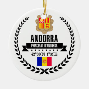Ornamento De Cerâmica Andorra