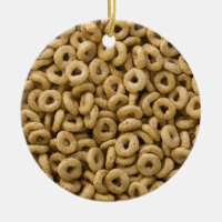 Anéis do cereal de pequeno almoço