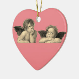 Ornamento De Cerâmica Angels Engel - Madonna XVI - Raffael