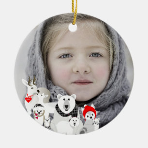 Ornamento De Cerâmica Animais do Ártico