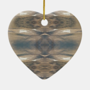 Ornamento De Cerâmica Animais Selvagens Leopardo Padrão Selvagem Castanh