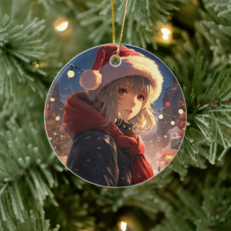Ornamento De Cerâmica Anime Ornament, Manga, Anime Christmas Decor