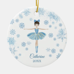 Ornamento De Cerâmica Aniversário do Quebra-Nozes de Ballet Personalizad